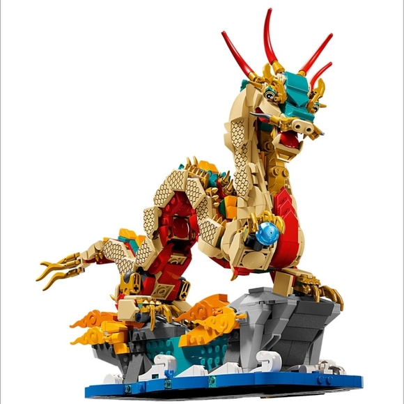 New Lego Auspicious Dragon - Picture 4 of 7